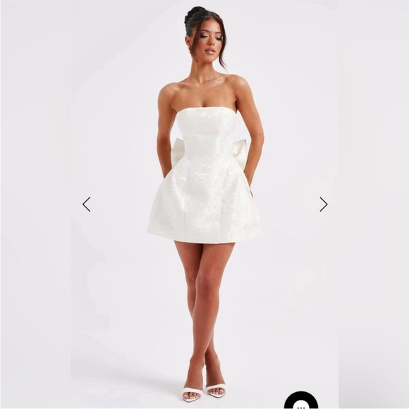 BABYBOO Elenora Mini Dress - Ivory NWOT - Picture 3 of 8